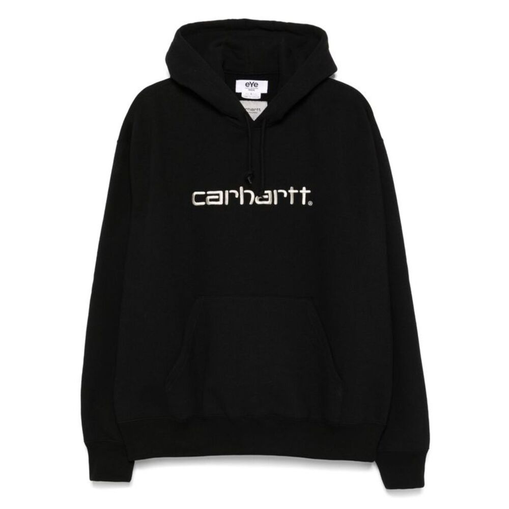 Junya Watanabe Men Printed Cotton Hoodie